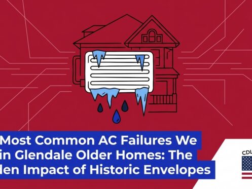 The Most Common AC Failures We See in Glendale Older Homes: The Hidden Impact of Historic Envelopes — featured image