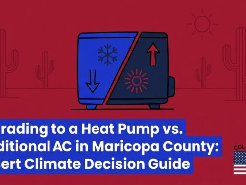 Upgrading to a Heat Pump vs. Traditional AC in Maricopa County: A Desert Climate Decision Guide — featured image