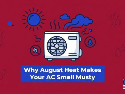 Why August Heat Makes Your AC Smell Musty — featured image