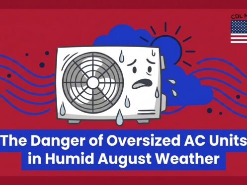 The Danger of Oversized AC Units in Humid August Weather — featured image