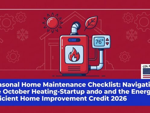 Seasonal Home Maintenance Checklist: Navigating the October Heating-Startup and the Energy Efficient Home Improvement Credit 2026 — featured image