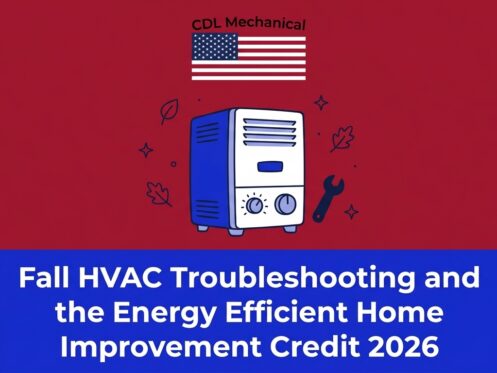 Fall HVAC Troubleshooting and the Energy Efficient Home Improvement Credit 2026 — featured image