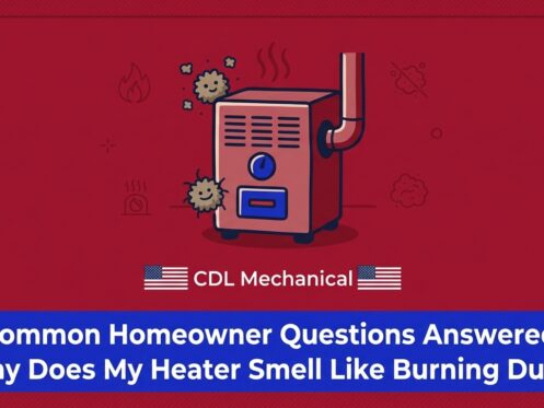 Common Homeowner Questions Answered: Why Does My Heater Smell Like Burning Dust? — featured image