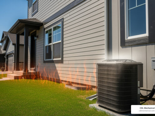 how extreme heat and dust stress your ac system