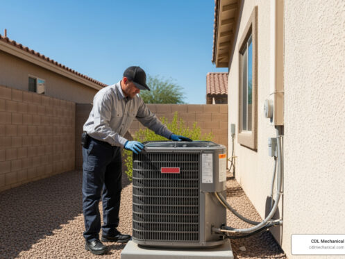 HVAC maintenance for Phoenix West Valley homes in extreme desert heat