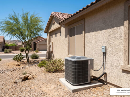 annual hvac maintenance outdoor AC unit Glendale AZ desert heat preventive care